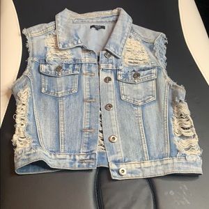 Crop Jean Jacket